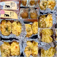 Baked cheese Potatoes🥔|🌈Ami🍻さん
