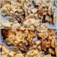 Crush fried herb potato🌿|🌈Ami🍻さん