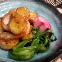 白ネギ肉巻き甘じょっぱ醤油味( ꇐᴗꇐ )|まぁさん