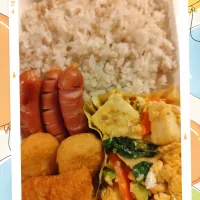 今日の旦那さん弁当