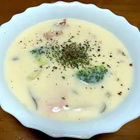 角切りベーコンのクリームシチュー|おみつさん2さん