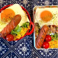 中学and高校男子お弁当🍱|チーズさん