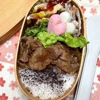 2/10 生姜焼き弁当|JUNe28さん