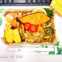 久々のお弁当箱( ᐛ)のお弁当