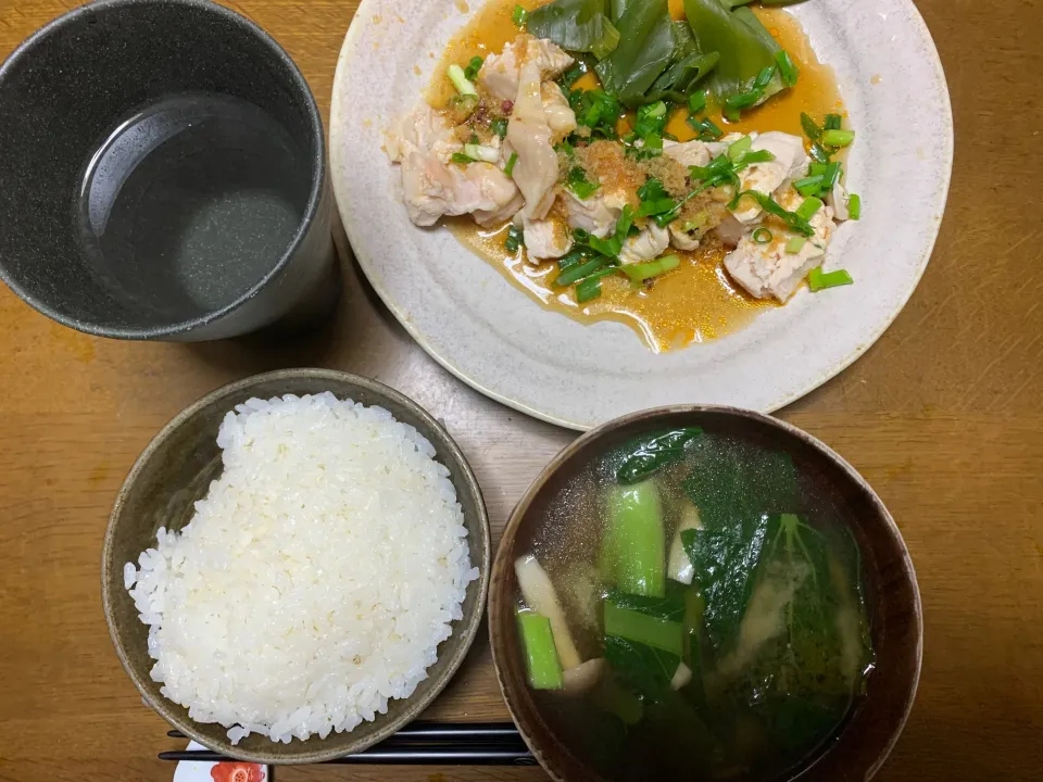 夕食　よだれ鶏|ATさん
