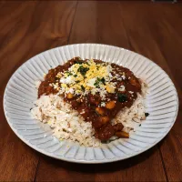 豆と挽肉のカレー|マニョモさん
