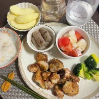2/10晩ご飯：鯖と竹輪の甘酢炒め|ななみんさん