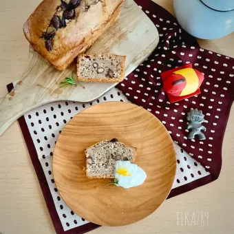 Snapdishの人気料理写真:fumfumさんの料理 黒豆のパウンドケーキ🎍