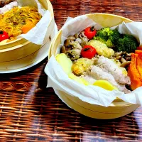 せいろ蒸し2種|ももさん