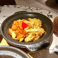 啫啫腩片菜花煲|skyblueさん