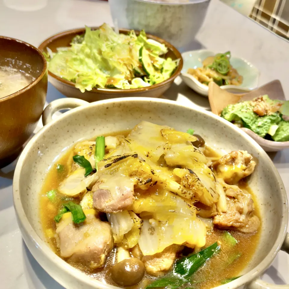 チーズダッカルビ風な夕飯|ぎんさん