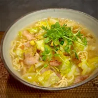 塩バターキャベツ肉ラーメン|Noriyuki Saitoさん