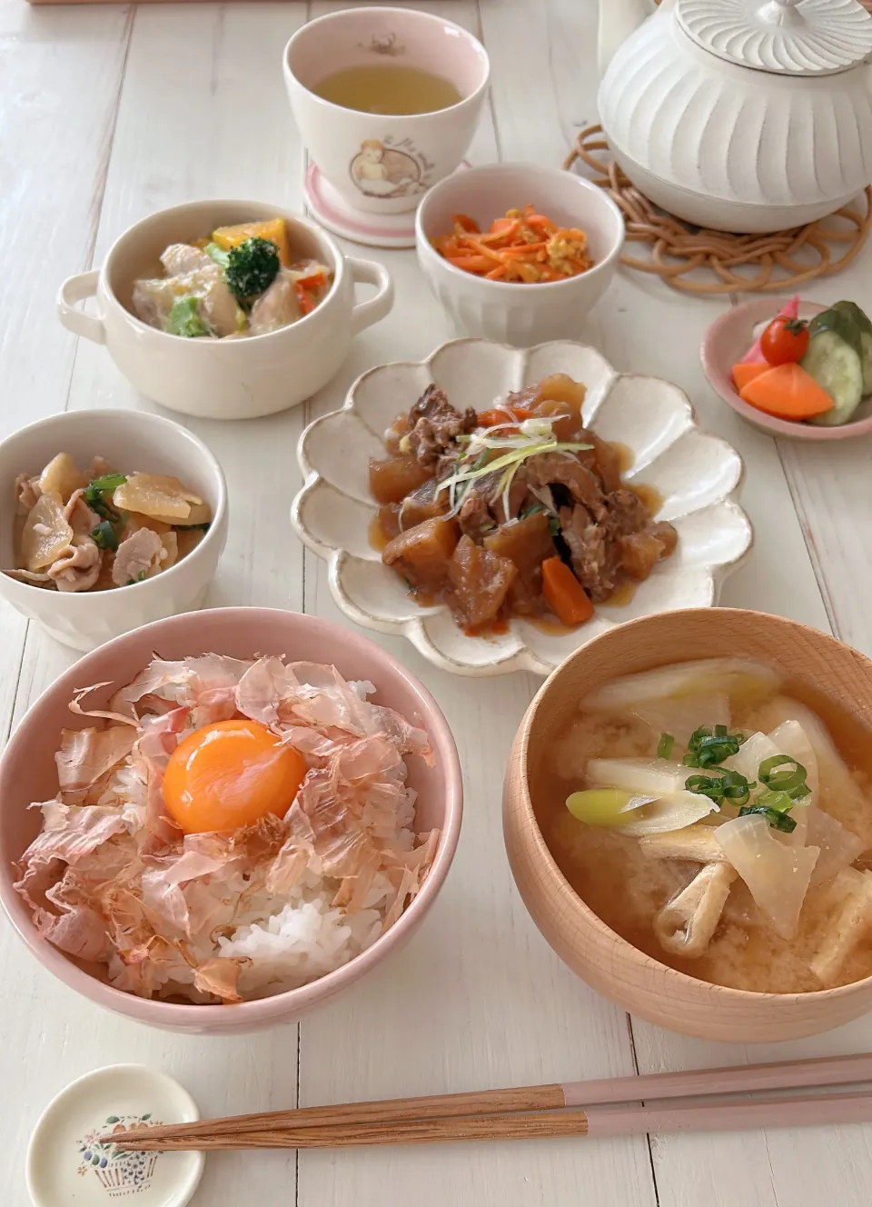 常備菜ෆ和ごはん|party martyさん