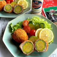 芽キャベツかつ|とんちんさん