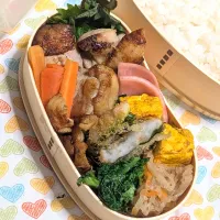 本日のお弁当〜焼き鳥ランチ弁当|f.1125beさん