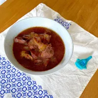 ＊チョコちゃんの玉ねぎ入り鶏レバー甘辛煮＊|さくたえさん