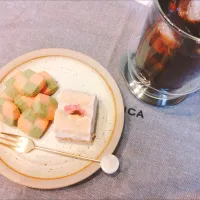 おやつ🌸桜スコーン、桜のアイスボックスクッキー| samさん