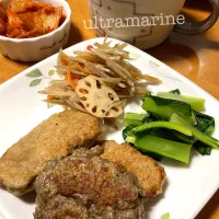 ＊手づくりさつま揚げ、じゃこ天の晩ごはん♬＊