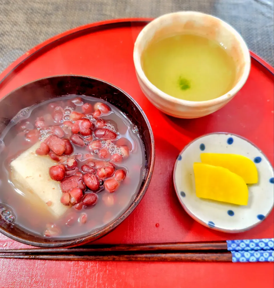 【おやつ】ぜんざい|シュビラさん