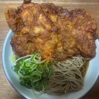 とり天蕎麦|カズさんさん