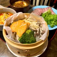 セイロで野菜|かっちゃん杉さん