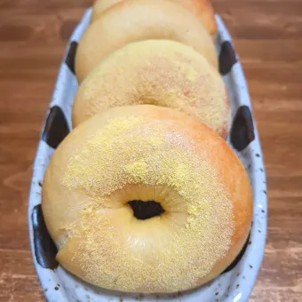 Snapdishの人気料理写真:🥯コーングリッツベーグル🥯