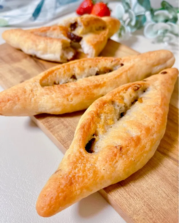 米粉の胡桃と無花果のハードパン|mai＊さん