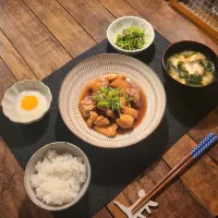 鶏肉のさっぱり煮定食| KEITAさん