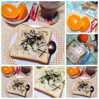 和風しらマヨトースト|うたかた。さん