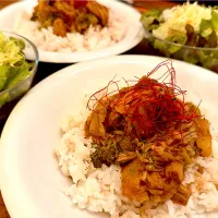 チキンと野菜モリモリ🥦でCIAO風スパイスカレーが美味しい晩御飯😋|＊yurika＊さん