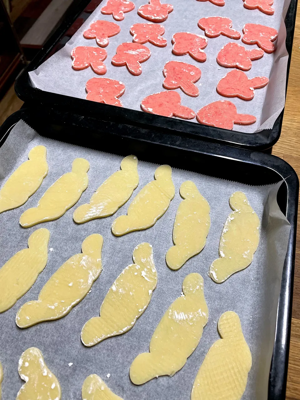 息子と娘のバレンタインデークッキー作り|maSami＊さん