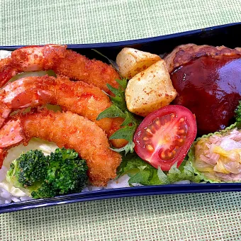 Snapdishの人気料理写真:単身赴任弁当380