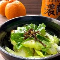 セロリの塩昆布ごま油和え|9421beruさん