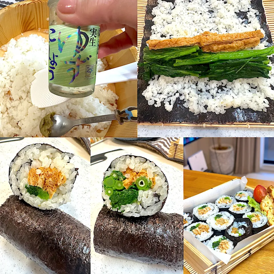 サミカさんの料理 お稲荷さんが食べたい時の巻き寿司|MOMO-chan☻さん