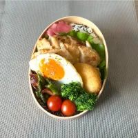 "鶏むね肉の塩麹焼き"息子弁当|kazuさん