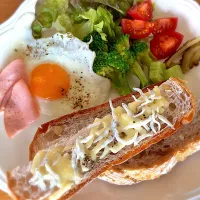 本日のトーストブランチ|じゅんさんさん