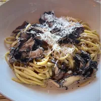 黒舞茸のクリームパスタ|keisukeさん