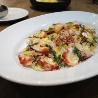 たこのカルパッチョ|古尾谷りかこさん