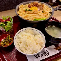 焼きうどん定食|にゃあ（芸名）さん