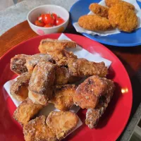 鮭の竜田揚げ、コロッケ|aoiさん