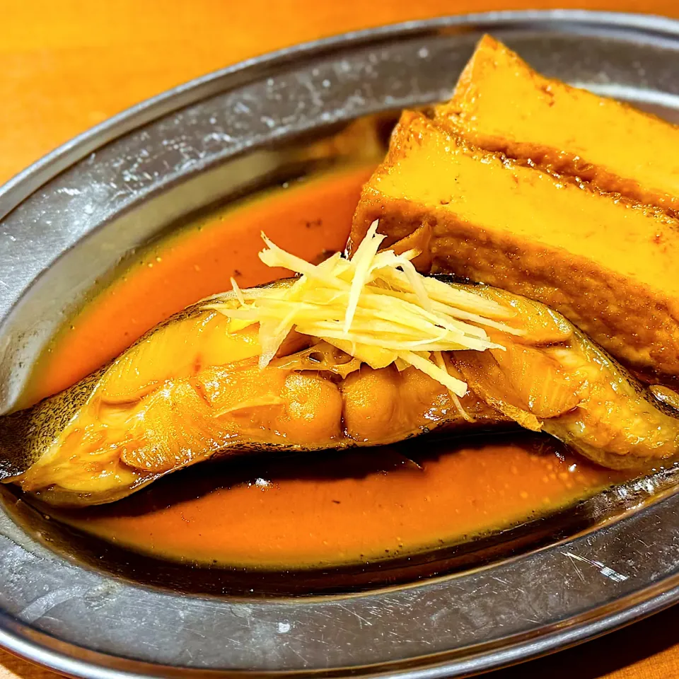 カラスガレイの煮付け|ヨシュアさん