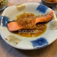 鮭のおろし煮|友さん