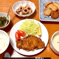 イギリス風カツ&蕪のポタージュ|マイさん