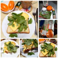 うたかた。さんの料理 くずしだし巻き卵トースト再現|うたかた。さん