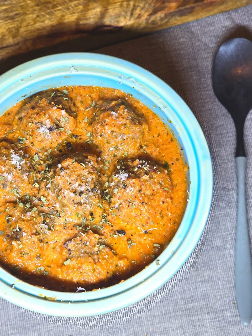 牛ミンチと豆のポルペッティーニ|オハナシマンさん