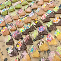 無印のバウムクーヘンでチョコラスク🍫|maccoさん