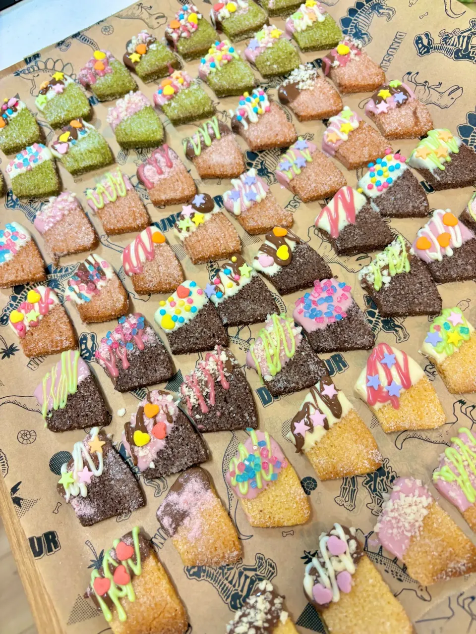 無印のバウムクーヘンでチョコラスク🍫|maccoさん