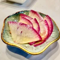 紫大根のポン酢漬け|ぎんさん