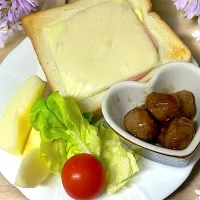 ハムチーズトーストモーニング| besさん