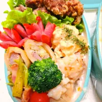 唐揚げ弁当🍱|みみさん